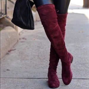 Kaitlyn pan knee high boots